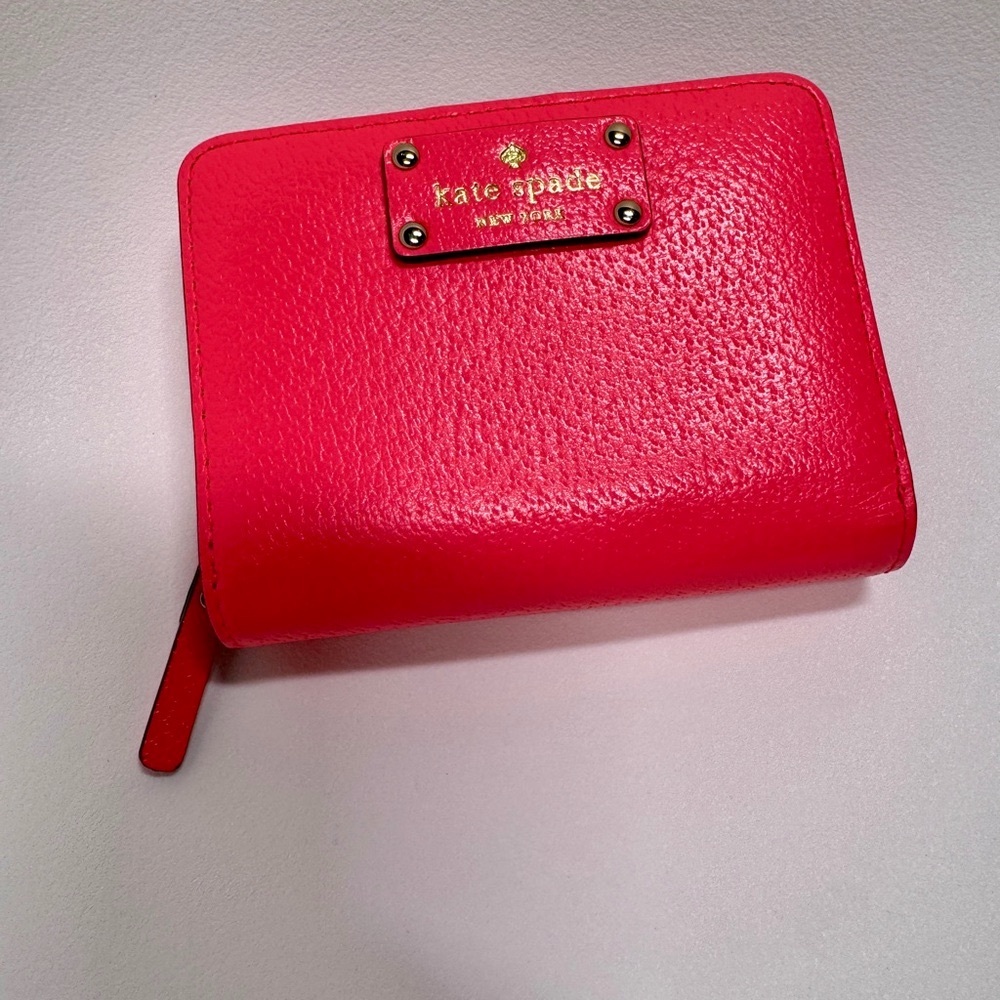 Kate Spade Vibrant HOT Pink Wallet